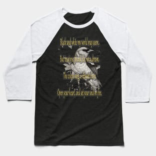 See the world in technicolor, one chirp at a time. Baseball T-Shirt